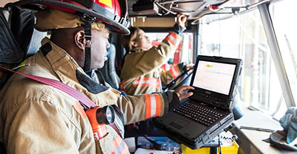 Getac Rugged Laptops for first responders